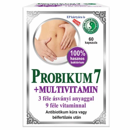 Dr. Chen Probikum 7 + multivitamin kapszula - 60 db