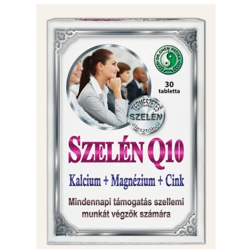 Dr.Chen Szelén Q10 Kalcium + Magnézium + Cink tabletta - 30db