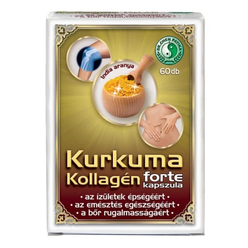 Dr. Chen Kurkuma kollagén forte kapszula - 60 db