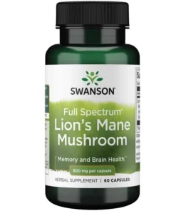 Swanson Süngomba (lion's mane mushroom full spectrum) - 60 db kapszula