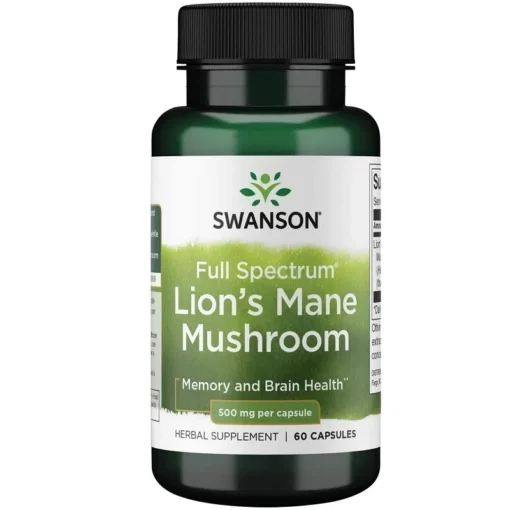 Swanson Süngomba (lion's mane mushroom full spectrum) - 60 db kapszula