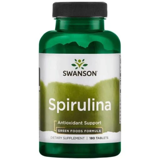 Swanson Spirulina alga organikus - 180 db kapszula