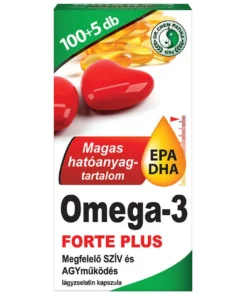Dr. Chen Omega-3 forte plus kapszula - 105 db