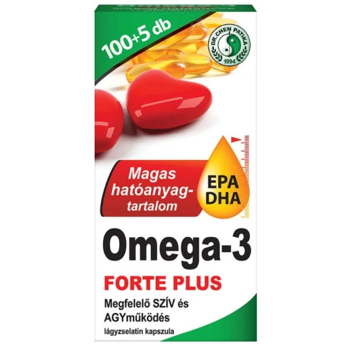 Dr. Chen Omega-3 forte plus kapszula - 105 db