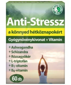 Dr. Chen Anti-stressz gyógynövény+vitamin kapszula - 60 db