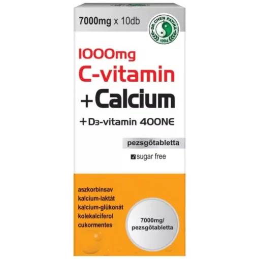 Dr.Chen C-vitamin + Kalcium pezsgőtabletta - 10 db