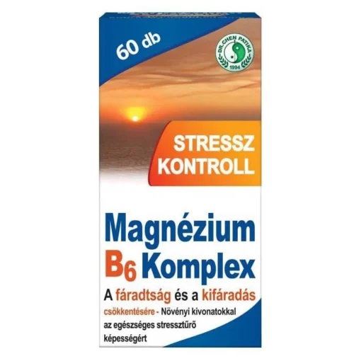 Dr. Chen Magnézium B6 komplex stressz kontroll tabletta - 60 db