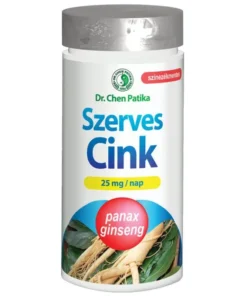 Dr.Chen Szerves Cink + Panax Ginseng kapszula - 70 db