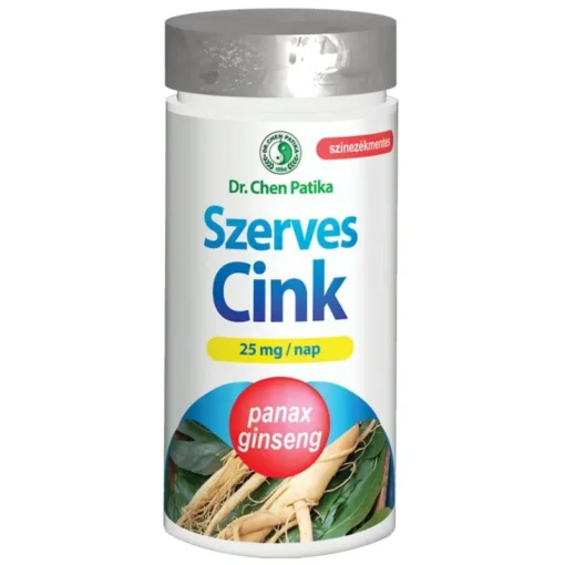 Dr.Chen Szerves Cink + Panax Ginseng kapszula - 70 db