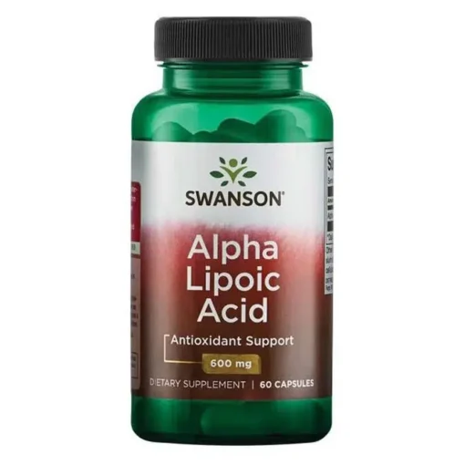 Swanson Alfa-liponsav 600mg kapszula – 60db