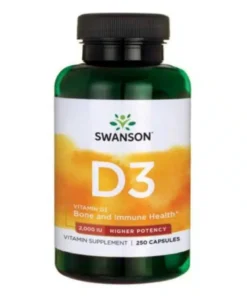 Swanson D3 vitamin 2000 ne - 250 db kapszula