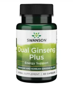Swanson Dual ginseng plus - 60 db kapszula