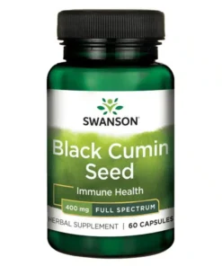 Swanson Fekete kömény (full spektcrum black) - 60 db kapszula