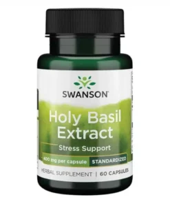 Swanson Szent bazsalikom olaj (holy basil extract) - 60 db kapszula