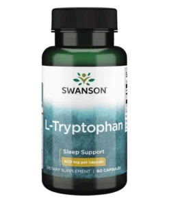 Swanson L-tryptophane (az 5htp előanyaga) - 60 db kapszula