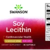 Swanson Szója lecitin kapszula (gmo mentes) - 90 db kapszula