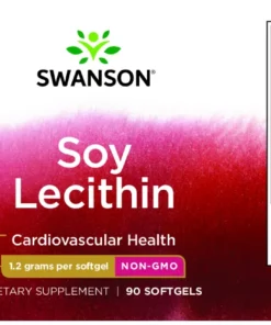 Swanson Szója lecitin kapszula (gmo mentes) - 90 db kapszula